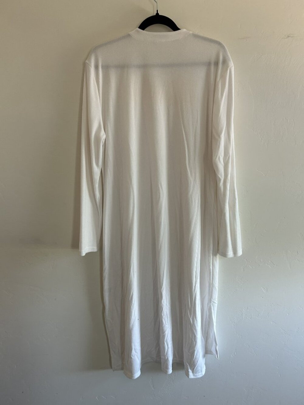Fresh Produce White Ribbed Button Cardigan - Picture 2 of 4